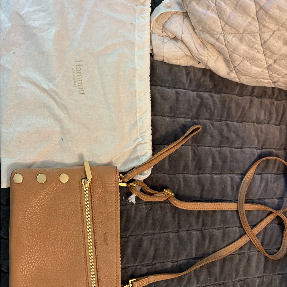 Hammitt Brown Leather Crossbody Bag